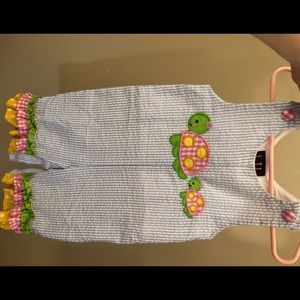 Lil cactus jumpsuit baby girl.